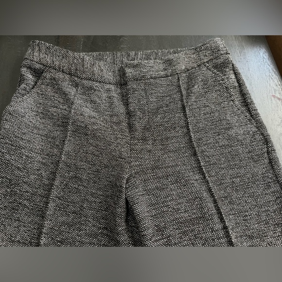 Cleo Womens Size 10 - Pleated Tweed Brown Dress Office Business Trousers - Picture 2 of 10